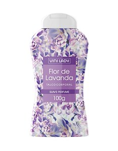 Talco Corporal Flor de Lavanda 100g