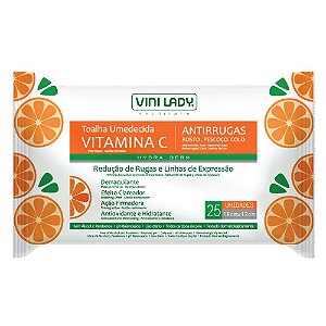 Toalha Umedecida Vitamina C 25 unid