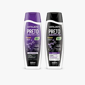 Kit Shampoo + Condicionador Preto Absoluto 325ml