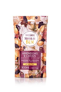 Sachê Sabonete Líquido Amêndoas e Cassis 300ml