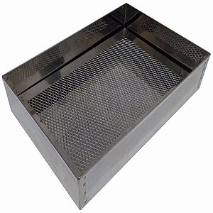 Secador Escorredor De Batata Frita 20x30x6cm Pastel Salgados