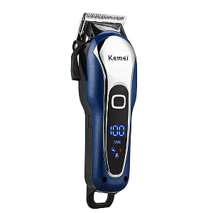 Máquina De Cortar Cabelo Profissional Aparador Kemei Km-1995