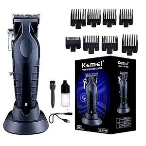 Maquina Cortar Cabelo Profissional Kemei Km-2296 Hair 110v/220v