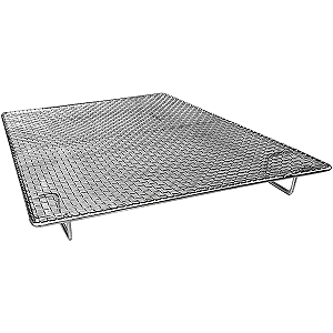 Tela P/ Escorredor Fritura Inox 30x40x6cm Batata Frita