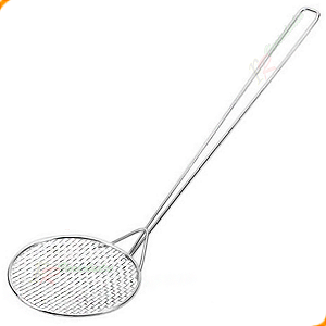 Escumadeira Telada N° 14 Para Pasteis E Frituras Batata frita