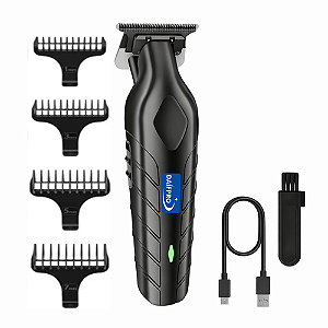 Máquina Cortar Cabelo Acabamento Profissional Sem Fio Bivolt