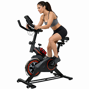 Bicicleta Ergométrica Fitness Cardio Musculação 6kg Inercia