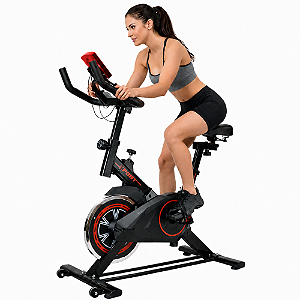 Bicicleta Ergométrica Fitness Cardio Musculação 6kg Inercia