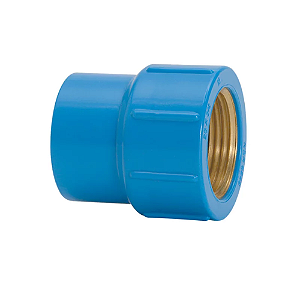 Luva Soldável Bucha Latão 20mm X 1/2 Azul