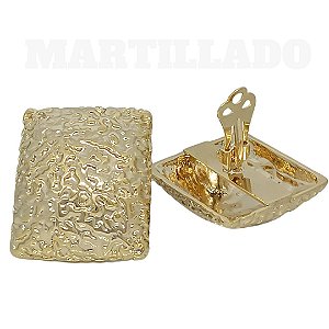 Brinco de Pressão XANGAI da Coleção Martillado: Elegância Estilosa em Metal Martelado