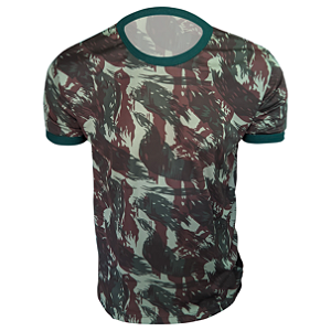 Camiseta Tática Militar Camuflada Padrão EB -  Dry Fit