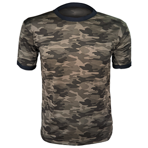 Camiseta Camuflada Militar Masculino