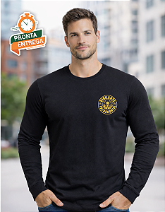 Camiseta Vigilante Patrimonial Manga Longa • 100% Algodão