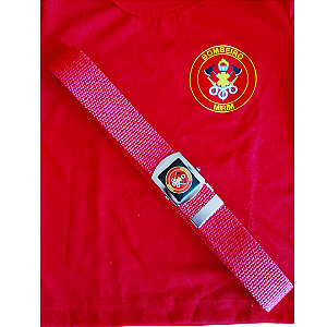 Cinto Infantil Bombeiro Mirim - de 2 a 14 anos