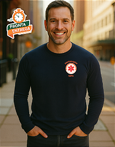 Camiseta Manga Longa Enfermagem SAMU