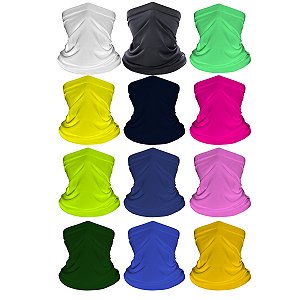 Bandana Balaclava Tubular Diversas Cores Proteção UV 50%