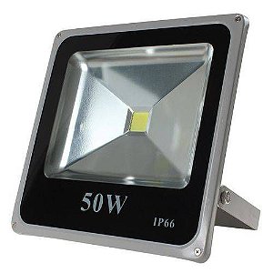 Refletor Holofote LED 50w Branco Frio 6000k