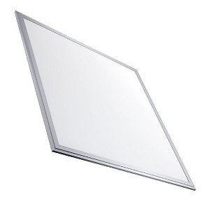 Luminária Plafon 60x60 30W LED Embutir Branco Frio 6000k Borda Aluminio