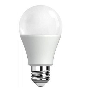 Lâmpada Bulbo LED A60 5W Bivolt Branca - Branco Quente 3000K