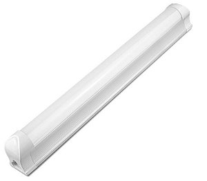 Lâmpada LED Tubular T8 18W 1,20m c/ Calha - Branco Frio 6000k