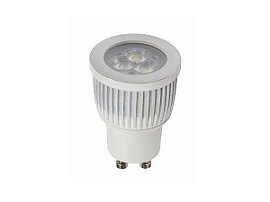 Lâmpada LED Dicroica MR11 3w Branco Quente 3000K