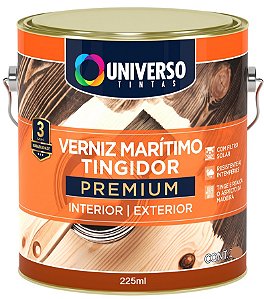 Verniz Maritimo Premium Brilhante 225ML Universo
