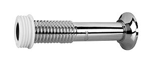 Tubo Ligaçao C/SPUD PVC Sanfonado Cromado Censi 7289