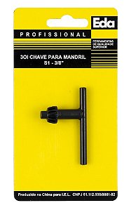 Chave para Mandril S1 3/8 POL 13MM EDA 3OI