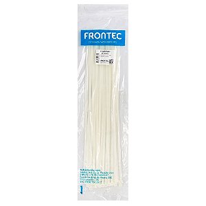 Abraçadeira NYLON 4,8 X 400MM Branca Frontec 40UN