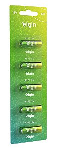 Pilha Bateria Bateria A27 12V Cartela 05UN ELGIN