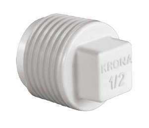 Plug Roscavel PVC Branca 1/2 Krona UN 0293