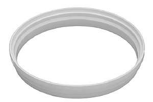 Porta Grelha Plastica Redonda 15CM Branca Krona UN 0953