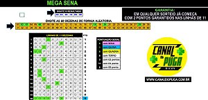 Planilha Mega Sena - Redução com 11 Numeros
