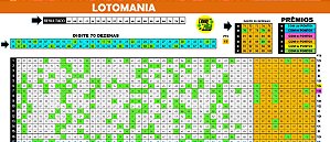 Planilha Mega Sena 20 dezenas em 37 linhas de 7 - Lotocerta