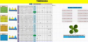 Planilha Timemania - Sistema De Redução