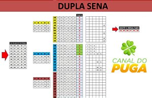 Planilha Dupla Sena 45 Dezenas
