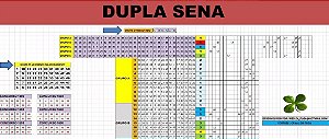 Planilha Dupla Sena - Redução De 50 Para 15 Dezenas