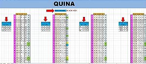 Planilha Quina - Super Esquema Em 280 Jogos