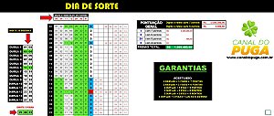 Planilha Dia de Sorte - Fechamento em Duplas pra Ganhar 7 Pontos