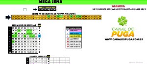 Planilha Mega Sena - Jogue com 10 Grupos de 9 Dezenas e Garantia
