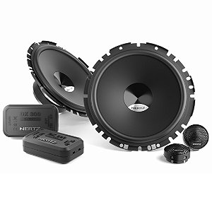 Kit 2 Vias 6 Polegadas Hertz Dsk 170.3 160Rms Carcaça Ferro
