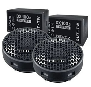 Par Mini Tweeter Hertz Dieci Dt 24.3 1" Polegada 80w Rms Neodímio