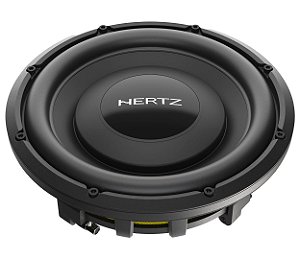 Subwoofer 10 Polegadas Hertz Mps250s4 SLIM (8,26CM DE ALTURA) / BOBINA SIMPLES DE 500W CONTINUOS.