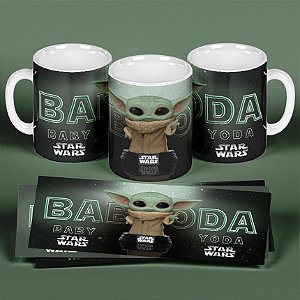 Caneca Star Wars - Baby Yoda