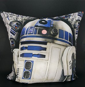 Almofada Star Wars R2-D2 (estampa dupla)