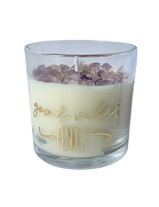 VELA GOOD VIBES - GIFT AVULSO OU NA CAIXA PERSONALIZADA