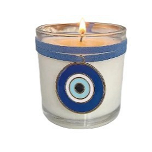Vela Ecológica Olho Grego - Gift Avulso ou na Caixa Personalizada