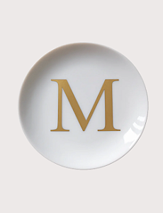 PORTA-JOIAS LETRA DOURADA - GIFT AVULSO OU NA CAIXA PERSONALIZADA