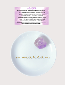 PORTA-JOIAS MEU CRISTAL - GIFT AVULSO OU NA CAIXA PERSONALIZADA