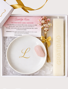 GIFT BOX WISHES | PORTA-JOIAS | VELA DAS INTENÇÕES | COLEÇÃO DESEJO A VOCÊ